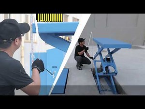 U-E35 scissor lift installation instruction - Unite Automotive Equipment