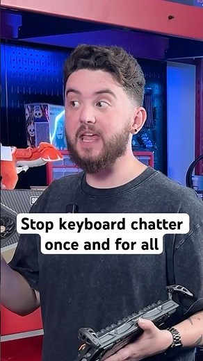 Is This How You Stop Keyboard Chatter??