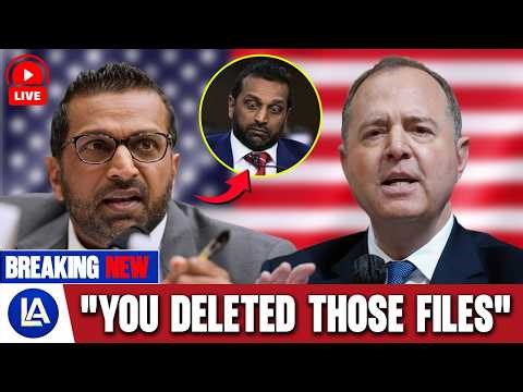 Adam Schiff READS Classified File — Patel Goes WHITE