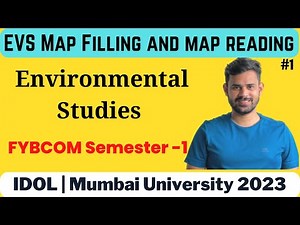FYBCOM EVS map filling sem 1 | environmental studies map filling | Mumbai University