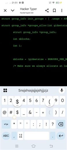 search Google [hackertyper.net]