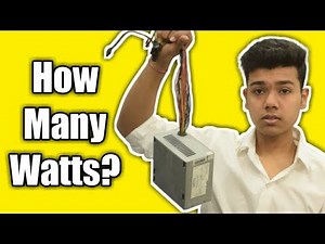 Calculate Power Supply (PSU) Wattage Requirement for your PC Build! (Hindi)
