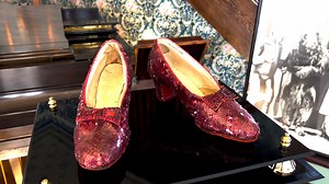 RAW VIDEO: Judy Garland's Ruby Slippers Worth £4 Million To Go On Show In The UK