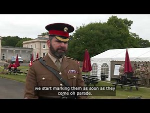 Inter-Company Pace Sticking Competition at Sandhurst