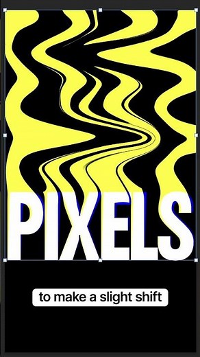 Liquid Pixel Text - easy in Photoshop!