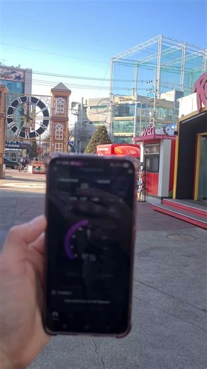 2026 02 23 SKT Korea eSIM Speed test - Hongdae Red Road