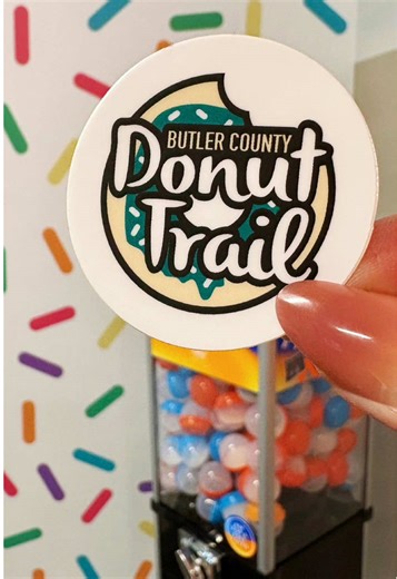 🍩🎨 It’s national sticker day! #stickercollection #donuts🍩 #stickers #ohio #fyp
