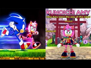 Ninja Update - Sonic Speed Simulator Roblox - KUNOICHI AMY New Character Unlocked Gameplay