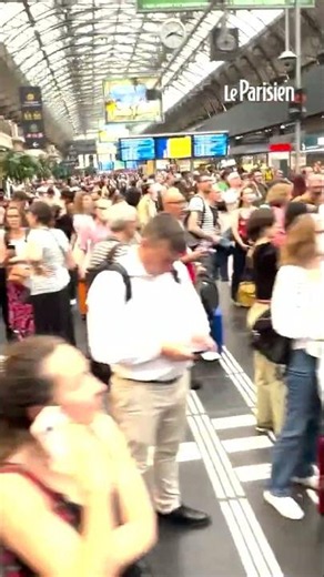 Paris: Gare de l'Est paralyzed following power outage