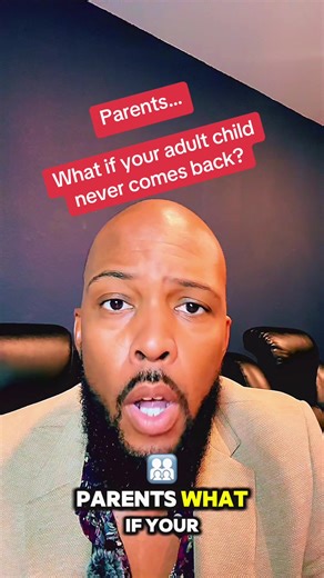 Parents… what if your adult child never comes back? Grieve, but don’t quit on yourself. #EstrangedParents #AdultChildren #FamilyHealing #ProtectYourPeace #AaronRealTalk