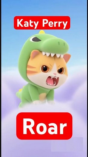 Let’s roar with Shier!#roar #dance #champion #cat#cartoon #ronroncat#shier#dinosaur