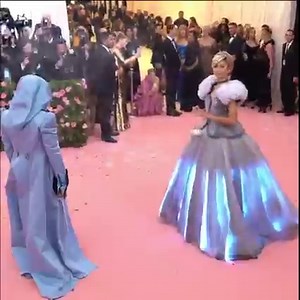 Incredible Cinderella 👸 Light Up Dress Transformation 😍 One of the most show-stopping moments at the 2019 Met Gala when Zendaya arrived dressed as Cinderella complete with leaving a glass slipper. | Disney Dave