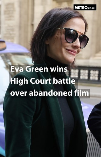 3.5K views · 22 reactions | Eva Green has won her High Court battle with a production company over the collapse of a sci-fi film. The actress was suing a film company called White Lantern for her $1 million fee from the failed film A Patriot. Read more here  https://tinyurl.com/bdz8tjpz | Metro | Facebook