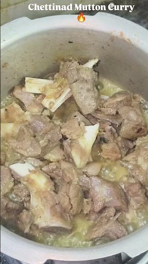Chettinad Mutton Curry 🔥🍖 | Traditional Village Style | Tamil Nadu | Shorts