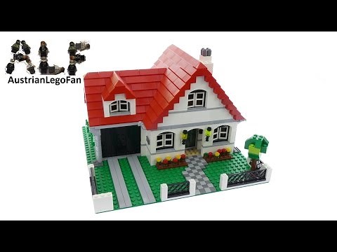 Lego Creator 4956 House - Lego Speed Build Review