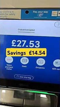 Tesco Self Checkout Tesco - 2025 Clubcard Savings Deals UK 🇬🇧