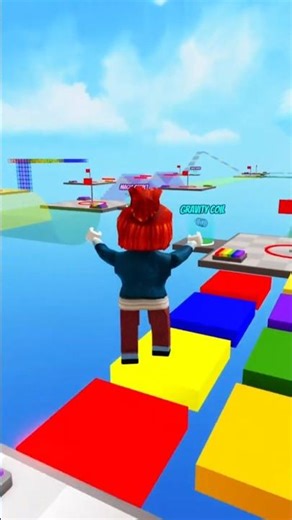 Insane Jump with Gravity Coil! 😱🔥 #Roblox