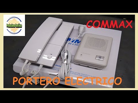 Commax DP-201LA intercom. Installation and common problems!