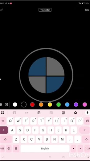 BMW logo tutorial#tutorial #shorts