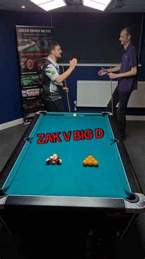 𝟔 𝐁𝐀𝐋𝐋 𝐁𝐀𝐓𝐓𝐋𝐄 6️⃣🥊 𝑽 𝐁𝐈𝐆 𝐃 👇 #8ballpool #snooker #Battle #billiards #skills #Pool | Zak Shepherd - Ultimate Pool Professional