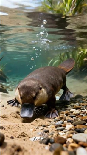 The Hidden Life of Platypus 🐾 #worldwildlifeday #animalfacts #animals #facts #platypus #wildlife