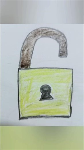 lock easy drawing