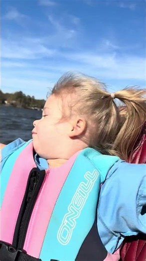 Taking my little girl out on the Condor Jet Boat #bigjet #jetlife