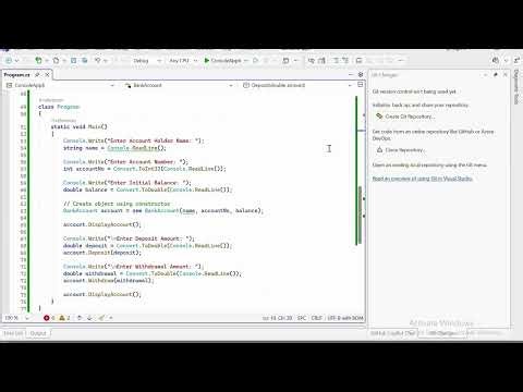 C# Classes and Objects