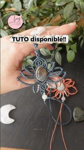 Fleur de Lotus en Micromacramé | Tutoriel DIY Simple