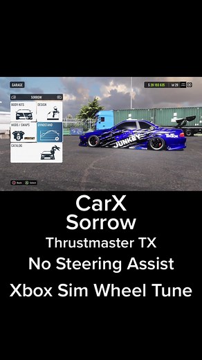 Mastering Car Drifts in CarX with Xbox Sim Wheel Tune
