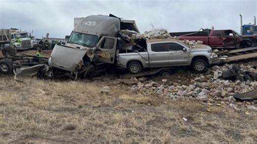 5th person dies after multi-vehicle crash on I-25 during brownout conditions