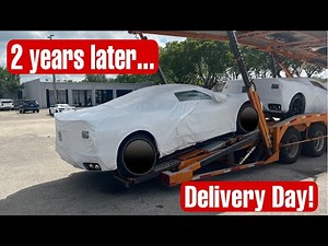 2023 C8 Corvette Delivery Day