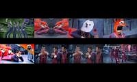 Mix of 8 videos from youtube : We are Number One (8 versions)