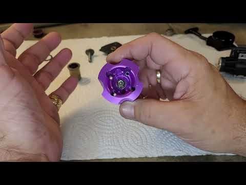 Let's take a look at the classic HPI 12R SS .12 Nitro engine pull start rotary carburetor