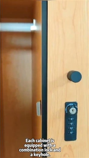 Need an HPL Locker with Ventilation, Hanging Rod & Steel Base?#customlocker #hpllocker #gymlocker