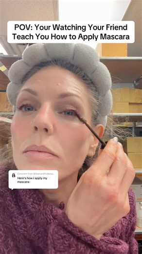 How I Apply My Mascara