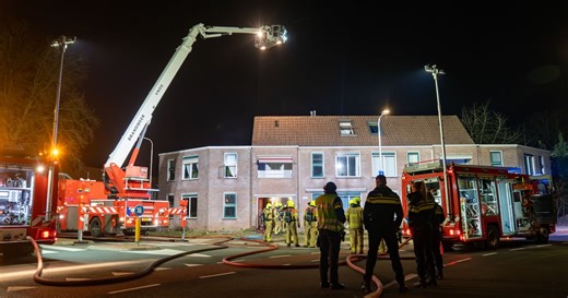 Brand verwoest benedenwoning vlak bij centrum Zutphen: vier appartementen ontruimd