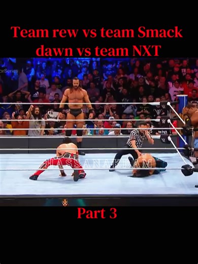 Team REW vs Team Smackdown vs Team NXT Showdown