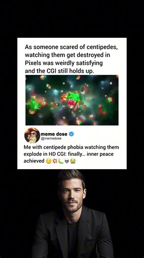 scared of centipedes pixels