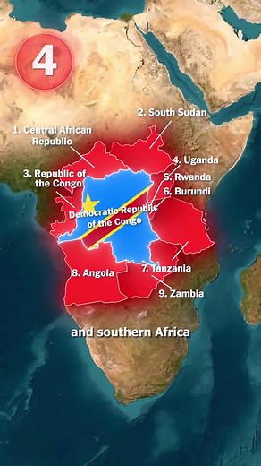 Countries With the Most Borders