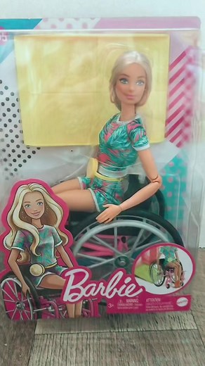 New Wheelchair Barbie Doll Unboxing and Roleplay with Darcy