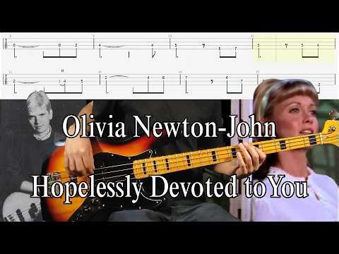 Hopelessly Devoted to You - Olivia Newton-John (Bass Cover with Tabs)