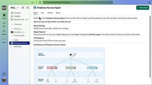 AI agents are now everywhere—embedded in SaaS apps, built in-house, bundled with LLMs. Without structure, they create chaos. 🆕 MuleSoft Agent Fabric brings orchestration and governance to any agent across your enterprise. See it in action at #DF25: https://sforce.co/46StgjH | Salesforce