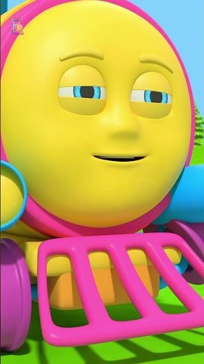Five Little Trains #shorts #huffypuffytrain #nurseryrhymes #trainsong #preschool #youtubekids