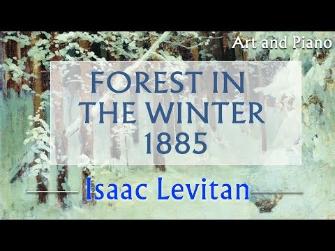 Forest in the Winter | Silent Piano in Snowy Light