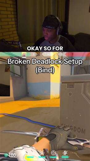 Broken Deadlock Setup in Valorant on Bind