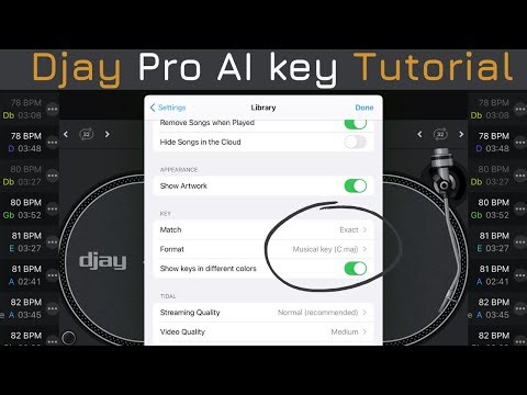Djay Pro AI key Tutorial