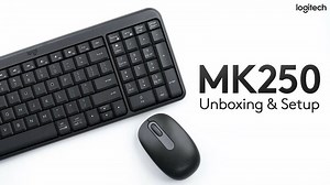 Logitech Mk250 Unboxing and Setup