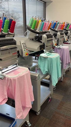 In love with these Easter bunny designs 😍🐰 Which is your favorite 🩷🩵💜 #embroidery #easter