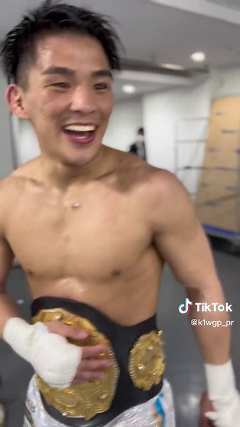 👑New Champion #与座優貴 #K1 #KFESTA #格闘技 #王者#野杁正明